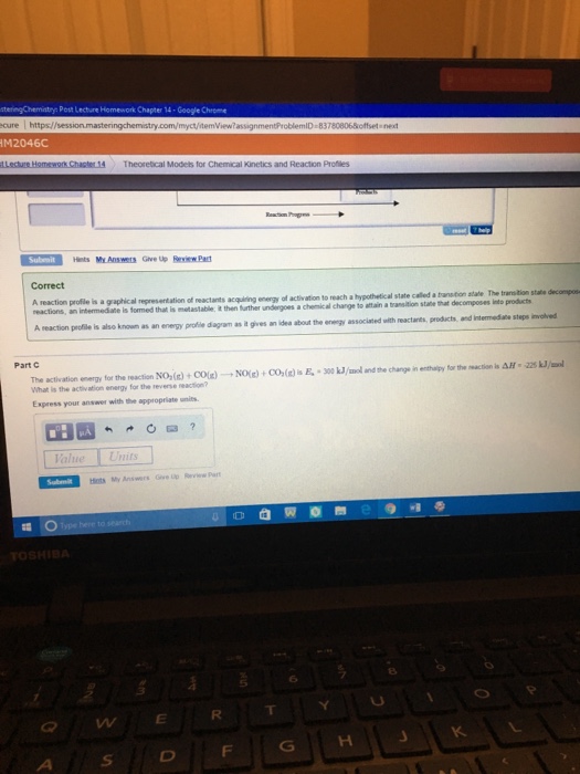 Mastering chemistry quizlet picture