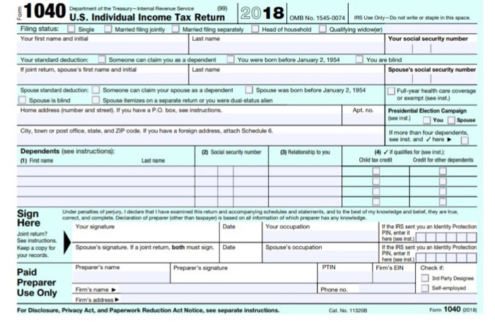 Solved 1040 Department of the Treasury-Intemal Revenue | Chegg.com solved-1040-department-of-the-treasury-intemal-revenue-chegg-com