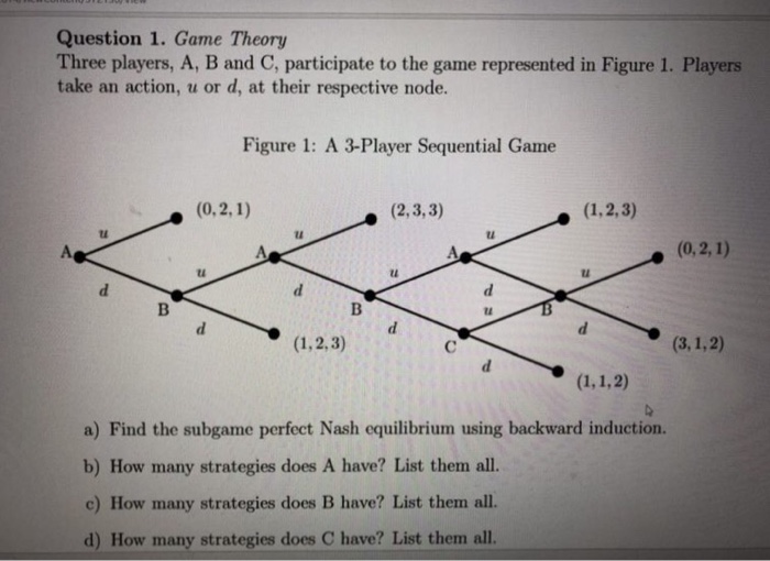 Game Theory- Three-Player Games 