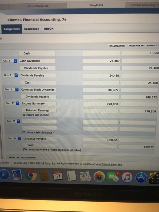 Solved Financial Accounting 7th Wiley PLUS Link To WileyP...