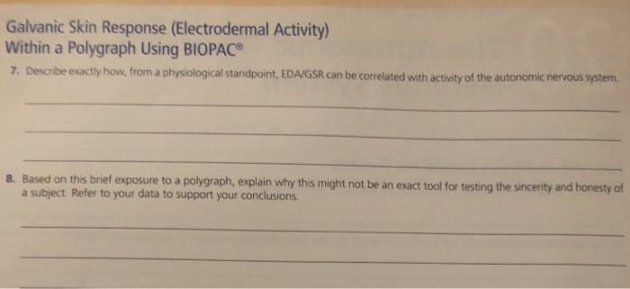 galvanic skin response system galvanic skin response system