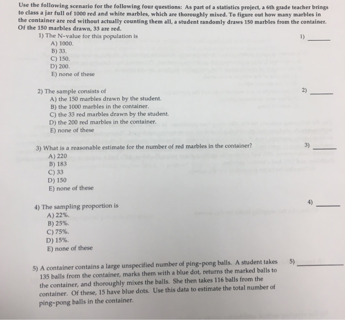 Solved Use The Following Scenario For The Following Four