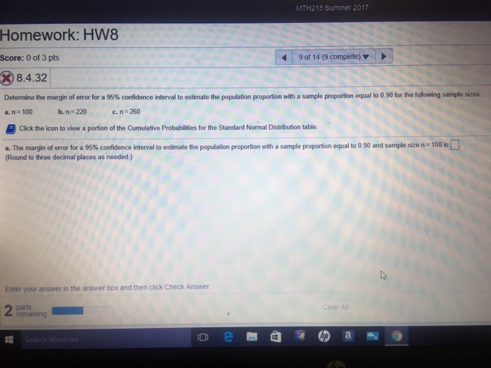 Margin of error meaning in research image