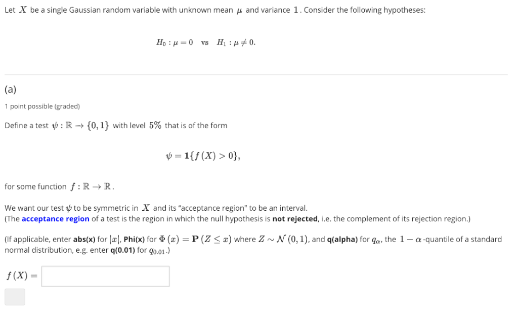 Let X Be A Single Gaussian Random Variable With Chegg Com