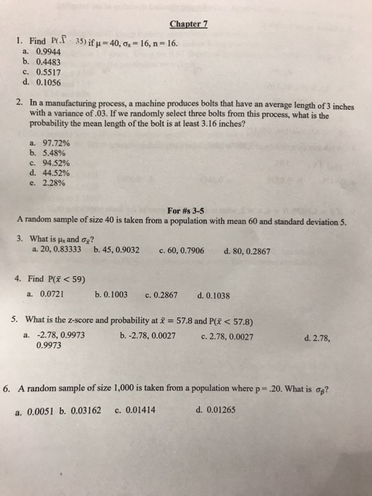 Solved Chapter 7 1 Find Pro 35 If H 40 Ox 16 N 16 A Chegg Com