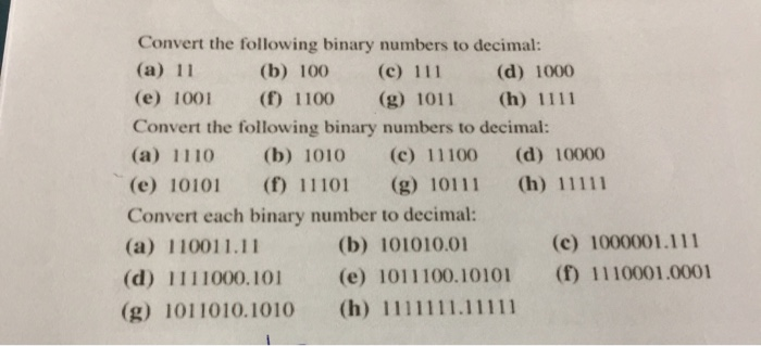 How To Convert Numbers To Binary 3 Steps Instructables