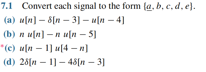 Solved 7 1 Convert Each Signal To The Form A B C D E Chegg Com