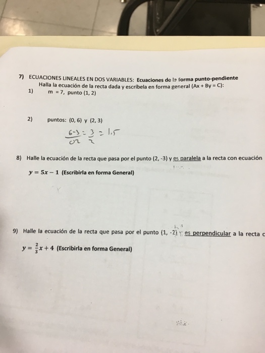 Ecuaciones Lineaies En Dos Variables Ecuaciones D Chegg Com