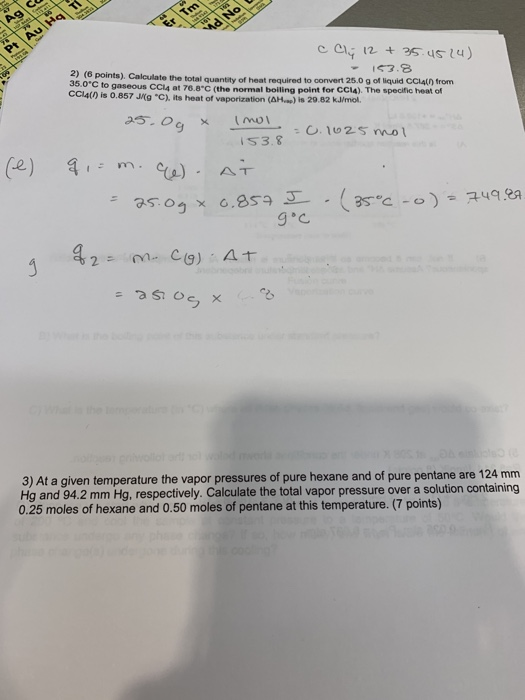 SOLVED: 1.Convert 35C to F 2.Determine the amount of heat needed