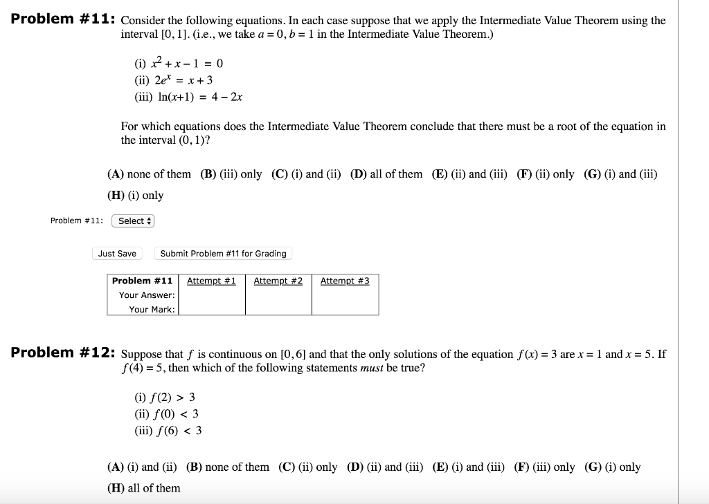 Solved Problem 1 Consider The Following Equations In Chegg Com