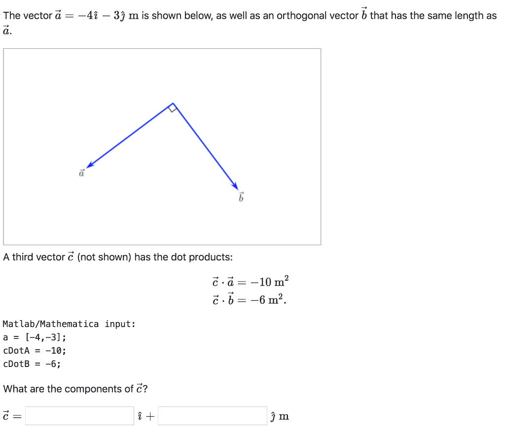Solved: 41-3) M Is Shown Below, As Well As An Orthogonal V ...