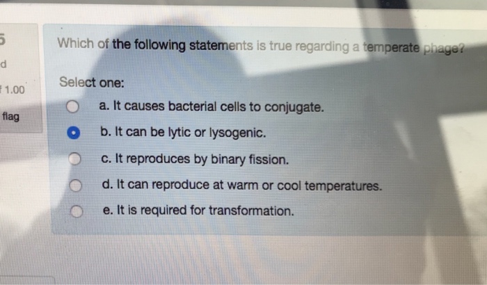 Solved Which Of The Following Statements Is True Regarding A | Chegg.com
