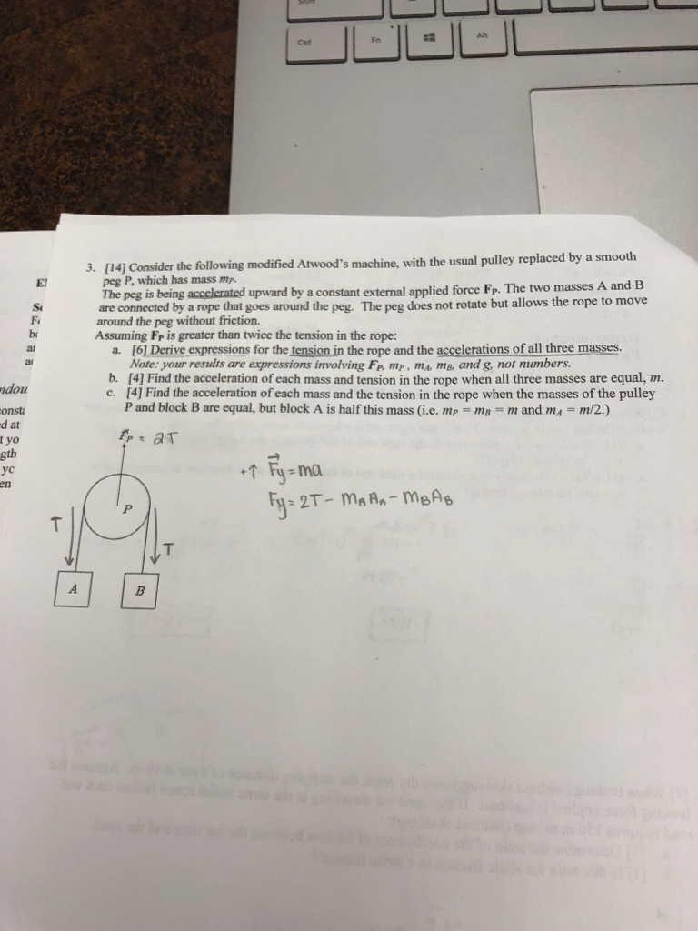 Solved Ctrl 3 Onider The Followving Modified Atwood S Mac Chegg Com