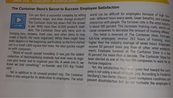 Top Medium Workplaces: Container Store inspires loyalty – The