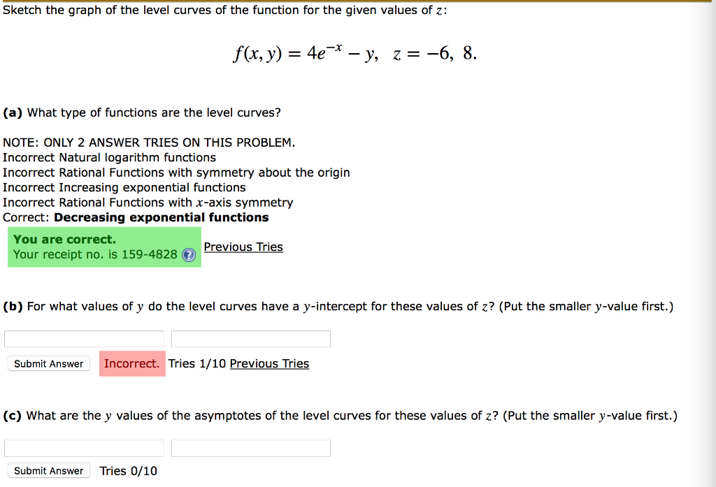 Sketch The Graph Of The Level Curves Of The Function Chegg Com