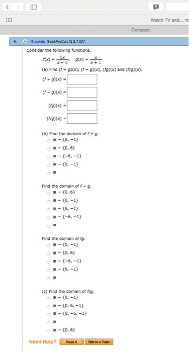 Solved ㄗ Watch Tv And M 4 48 Points 2 7 007 Consider Chegg Com