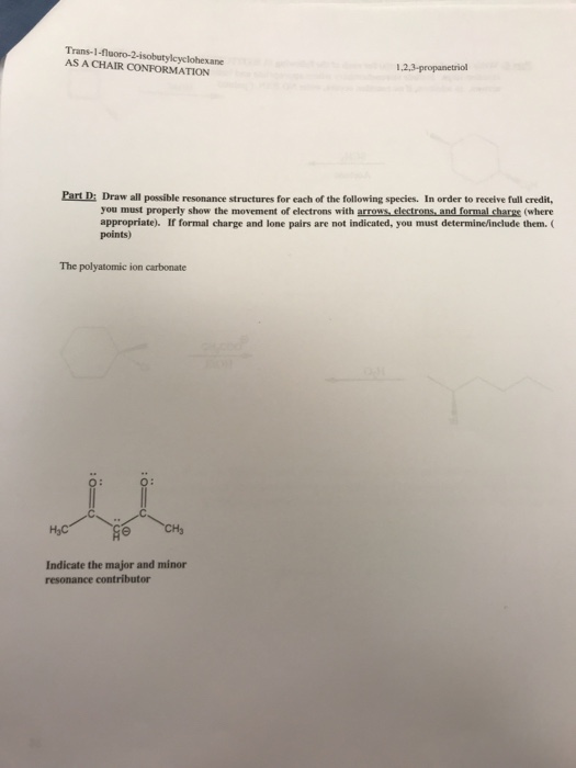 Solved Trans 1 Fluoro 2 Isobutylcyclohexane As A Chair Co