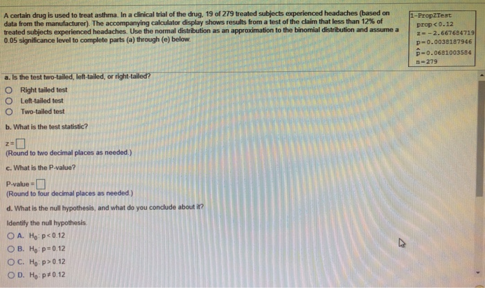 Solved Decide Whether To Reject The Null Hypothesis Chegg Com