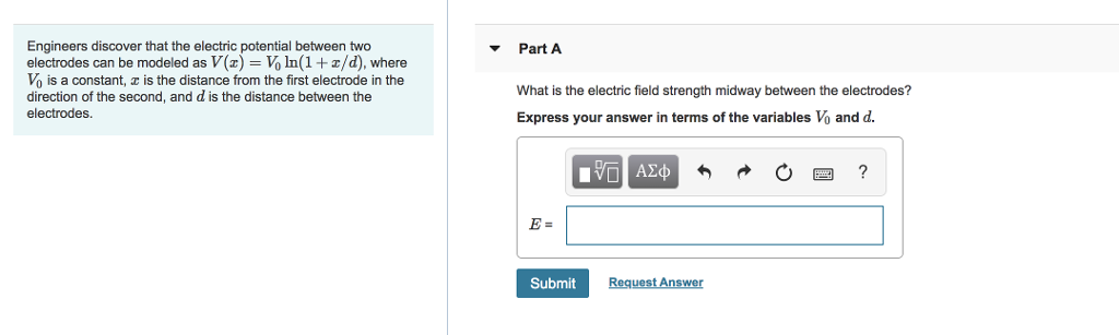 Engineers A To Z >> Solved Engineers Discover That The Electric Potential Bet Engineers A To Z >> Solved Engineers Discover That The Electric Potential Bet