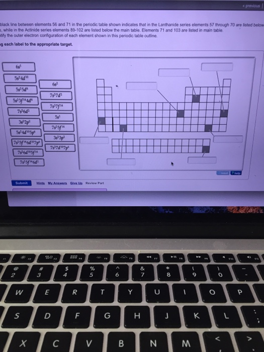 configuration 2-7 electron Solved: 56 The 71 Line Elements Perio Black Between And In