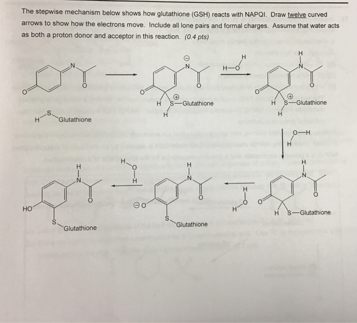 glutathione and napqi Solved Acetaminophen hepatotoxiciy is, by far, the most