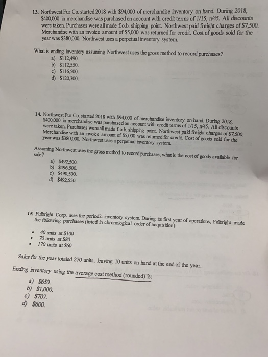 What do terms 1/15 N 45 mean?