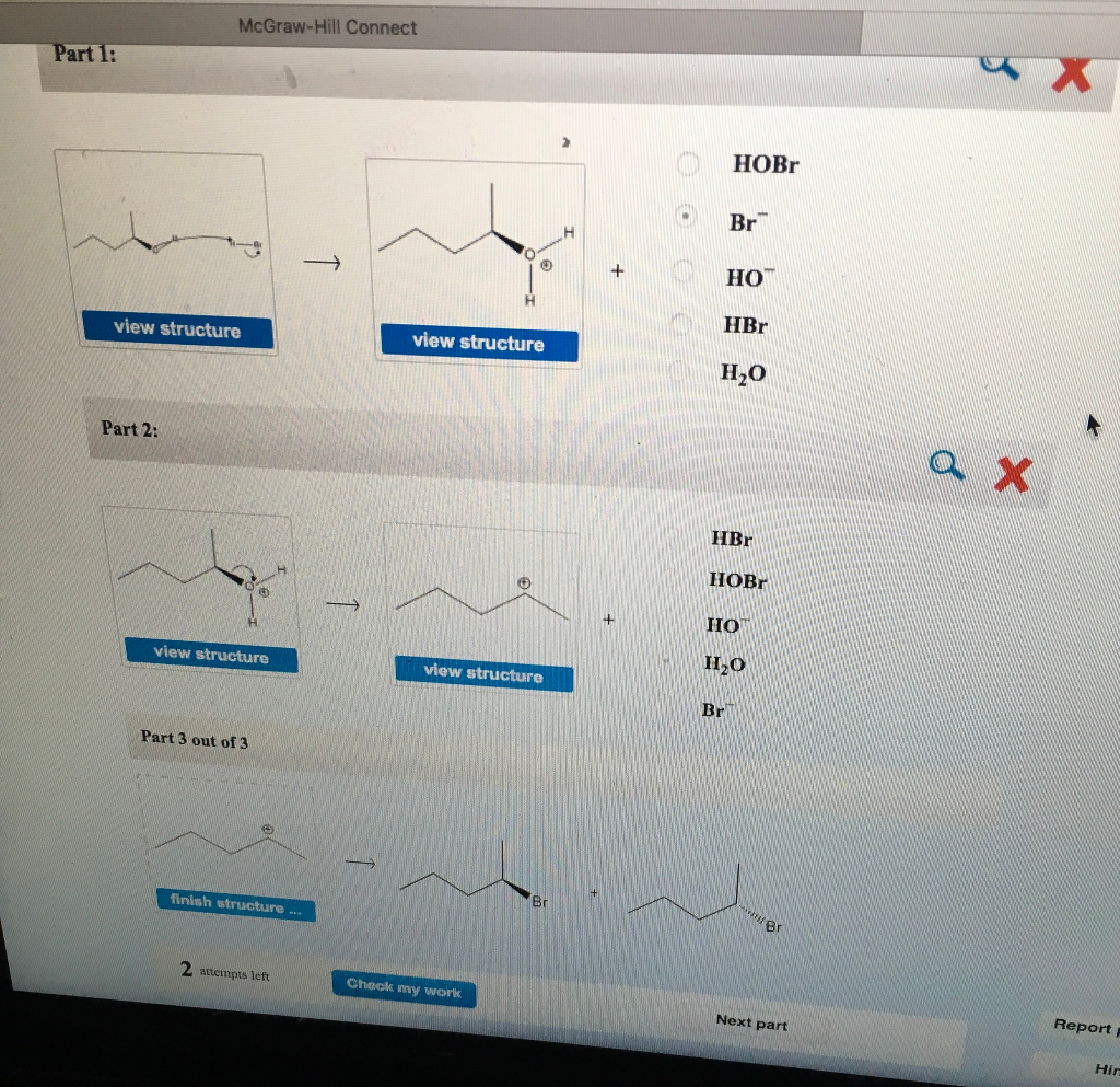 To (2R)-2-butanol With ... Form HBr The Leads Reacting Solved: