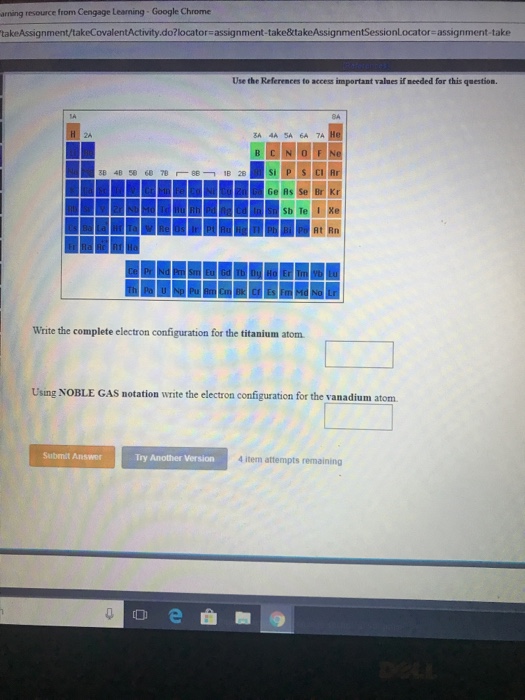 Solved Write The Complete Electron Configurations For The
