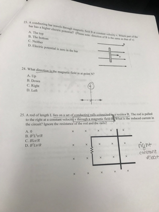 Solved Wo Wires With Current I Are A Distance R Apart In Chegg Com