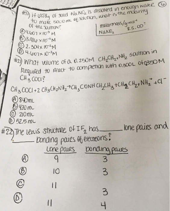 U C01 X1c 2 M Nanc 5 0o 2 301x 10 2m Required To Chegg Com