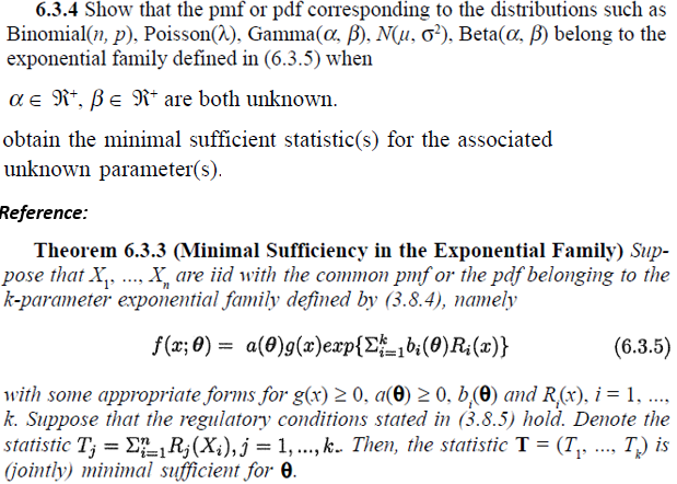 Solved 6 3 4 Show That The Pmf Or Pdf Corresponding To Th Chegg Com