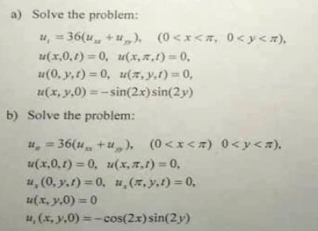 Solved A Solve The Problem N X 0 1 0 U X P 1 0 N Chegg Com