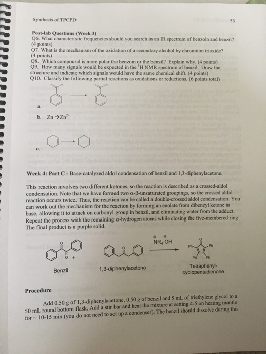Multistep synthesis of tetraphenylcyclopentadienone essay 06 image