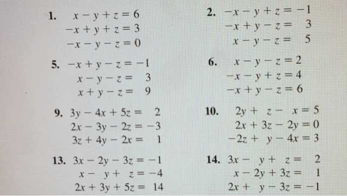 X Y Z 6 X Y Z 3 X Y Z 0 X Y Chegg Com