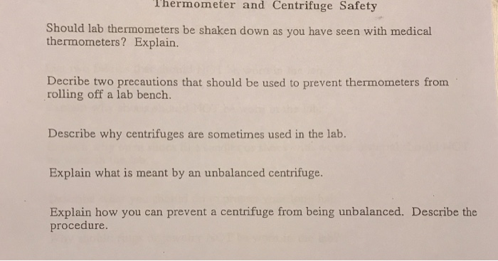 describe thermometer