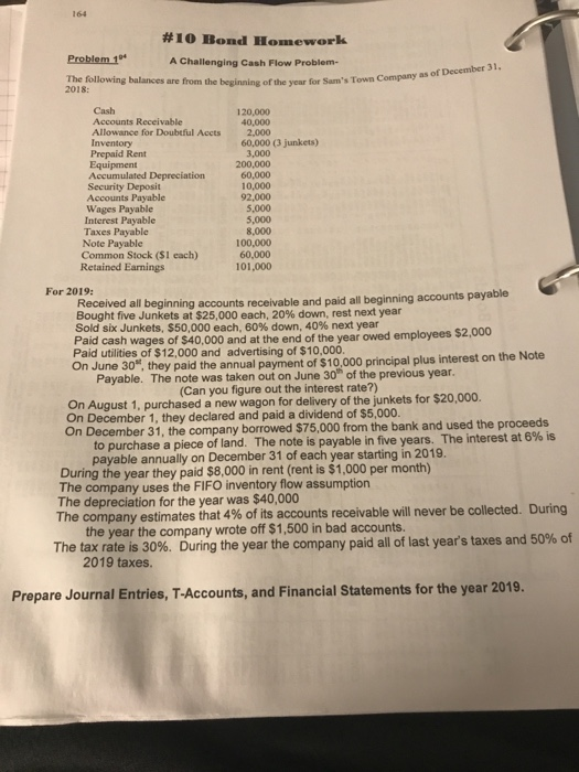 Bond homework picture