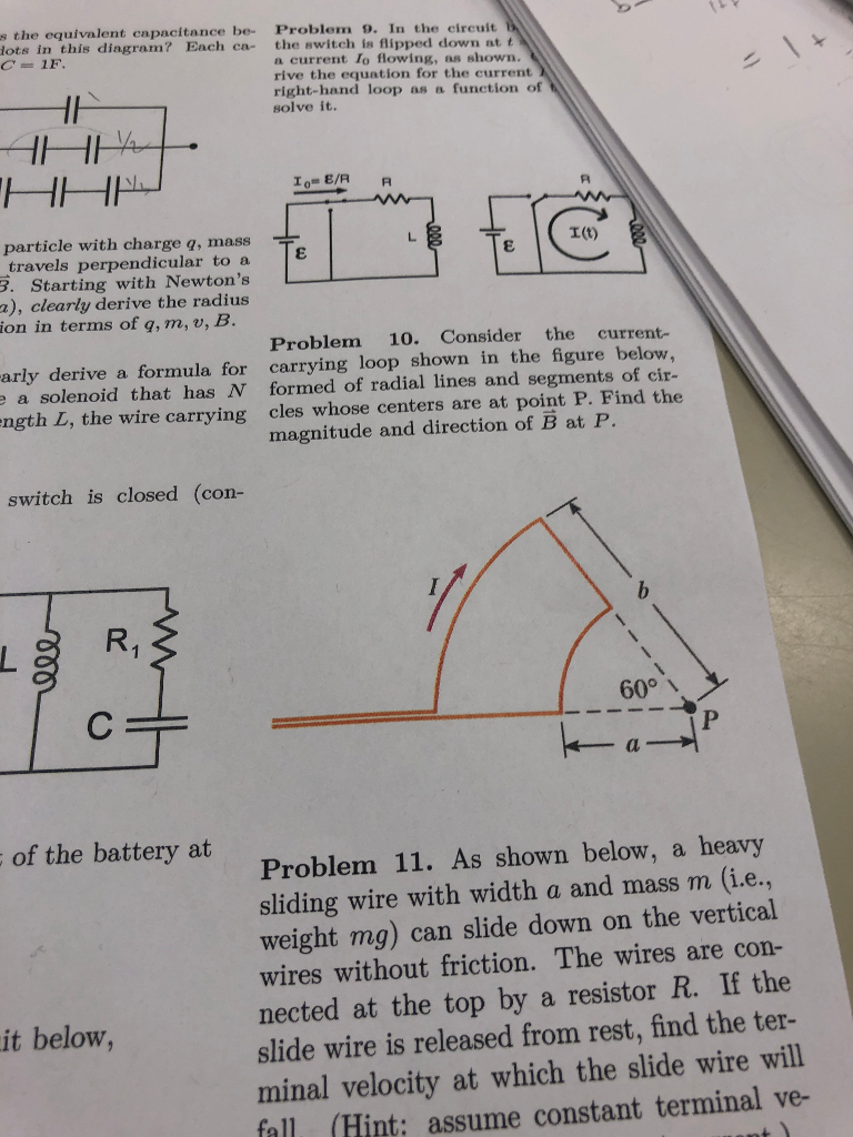s the equivalent capacitance be- Problem 9. In the circuit lots in this diagram