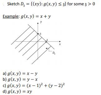 Solved Sketch D Cxy G X Y S 3 For Some3 0 Example G Chegg Com