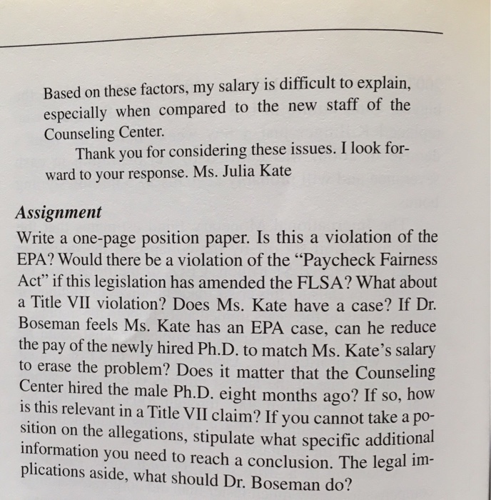 What is discrimination picture