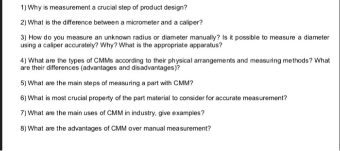 caliper step measurement