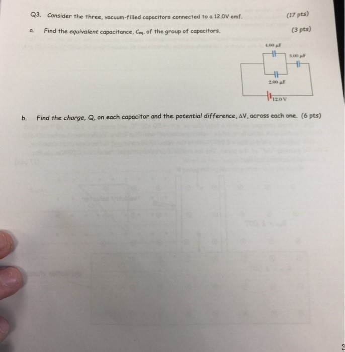 Q3 Consider The Three Vacuum Filled Capacitors C Chegg Com