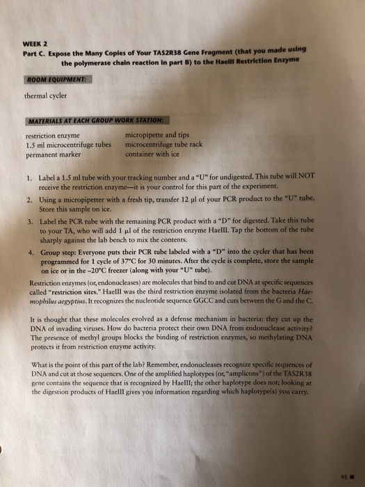 Use The Information On Pages 95-101 To Answer The | Chegg.com