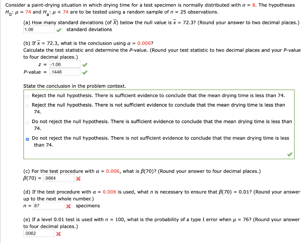 Solved Consider A Paint Drying Situation In Which Drying Chegg Com