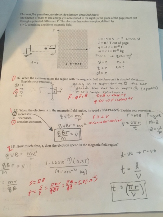 Solved (10%) Problem 3: A charge q is accelerated from rest