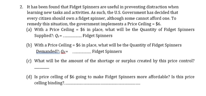 fidget spinners for $1