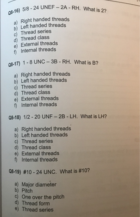 Solved 18 24 Unef 2a Rh What Is 2 08 16 5 A Right Han Chegg Com