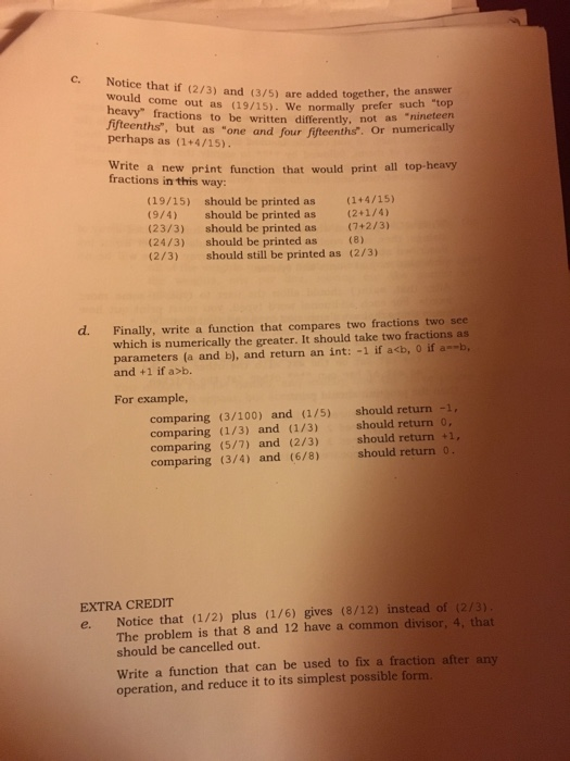 Solved 5 Complex Numbers Fractions Are Useful Things In Chegg Com