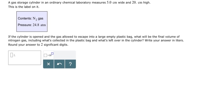 Solved An Arctic Weather Balloon Is Filled With 17 3 L Of Chegg Com
