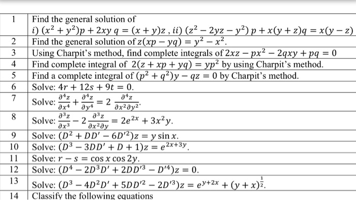 Solved Find The General Solution Of I X 2 Y 2 P 2xy Q Chegg Com