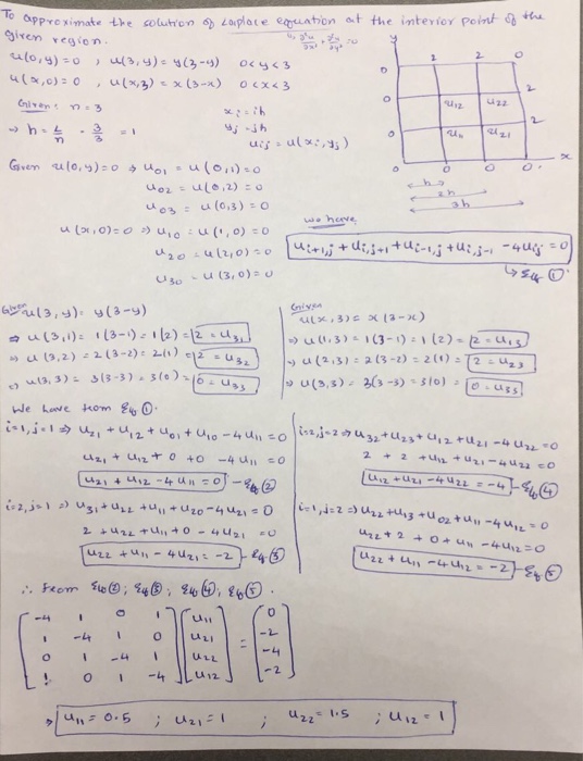 Write A Matlab Code For The Problem Such That We C Chegg Com